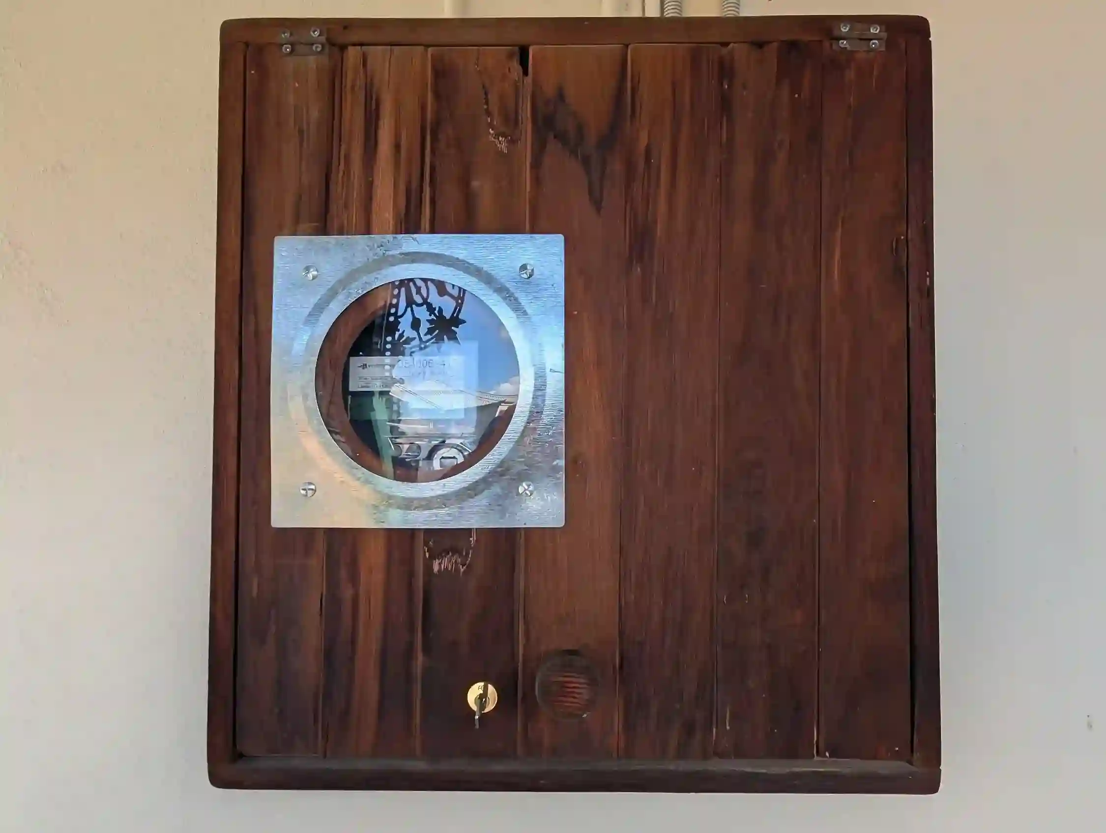 Wooden Meterbox Lock Perth Installation